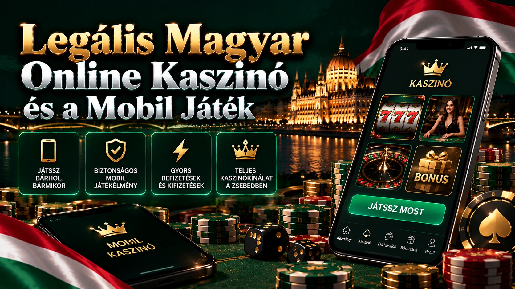 Legális Magyar Online Kaszinó és a Mobil Játék